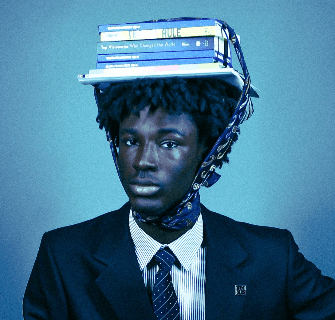 Kojo Duncan - Books, Accra, 2022