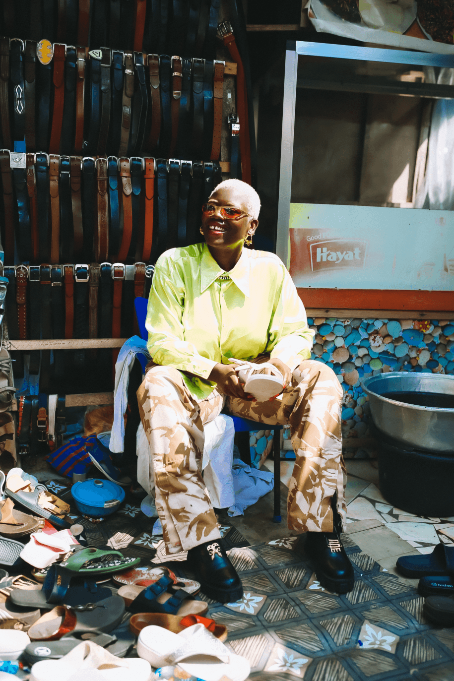 Portrait images by Chrisitian Saint